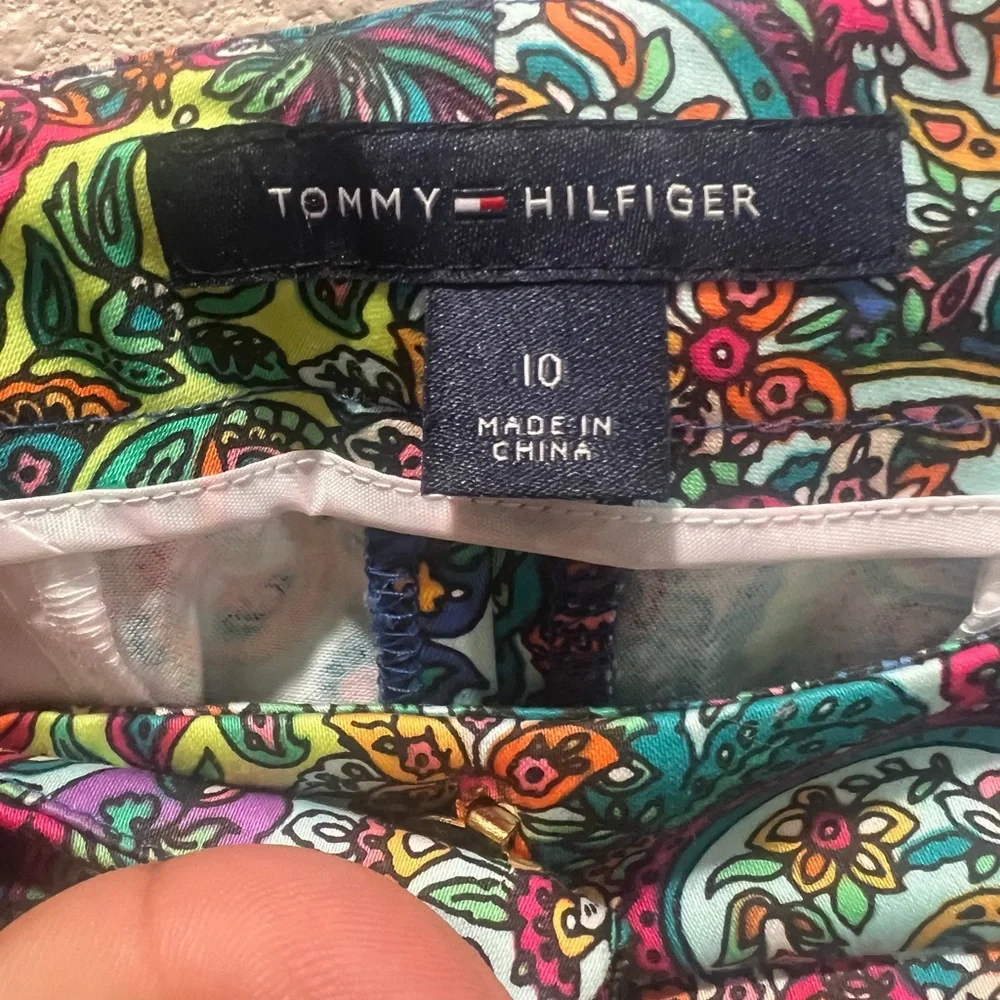 Tommy Hilfiger Multicolor Paisley Leggings - Picture 3 of 7